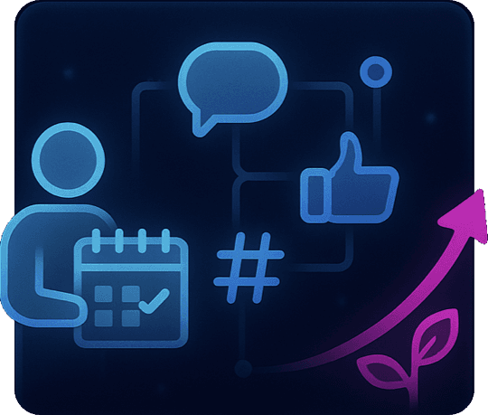 Social Media Strategy, Posting & Growth